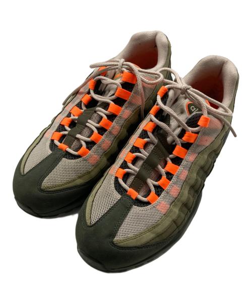 NIKE（ナイキ）NIKE (ナイキ) Air Max 95 OG カーキ×オレンジ サイズ:28cmの古着・服飾アイテム