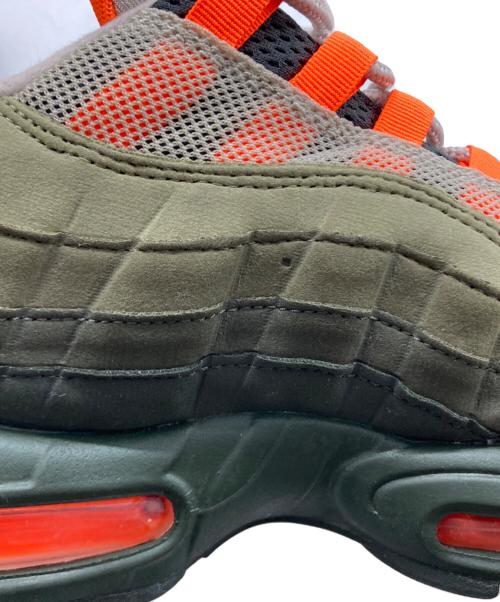 NIKE（ナイキ）NIKE (ナイキ) Air Max 95 OG カーキ×オレンジ サイズ:28cmの古着・服飾アイテム