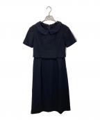 primishプリミッシュ）の古着「フォーマルワンピース」｜ネイビー