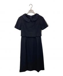 primish（プリミッシュ）の古着「フォーマルワンピース」｜ネイビー