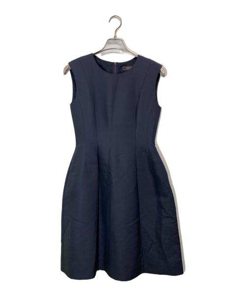 FOXEY（フォクシー）FOXEY (フォクシー) ノースリーブワンピース ネイビー サイズ:38の古着・服飾アイテム
