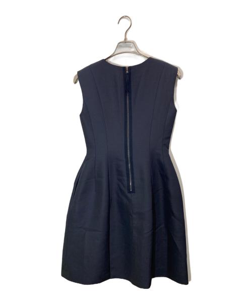 FOXEY（フォクシー）FOXEY (フォクシー) ノースリーブワンピース ネイビー サイズ:38の古着・服飾アイテム