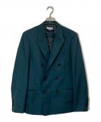 MAISON SPECIALメゾンスペシャル）の古着「Dress-Fit Peaked Lapel Double Tailored Jacket」｜グリーン