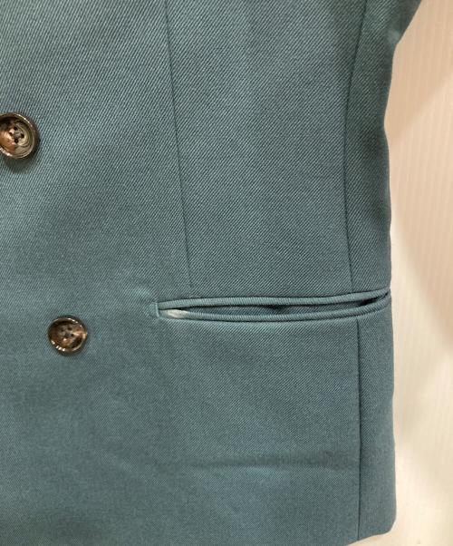 MAISON SPECIAL（メゾンスペシャル）MAISON SPECIAL (メゾンスペシャル) Dress-Fit Peaked Lapel Double Tailored Jacket グリーン サイズ:1の古着・服飾アイテム