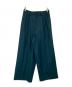 MAISON SPECIAL（メゾンスペシャル）の古着「Three-Tuck Prime Wide Pants」｜グリーン