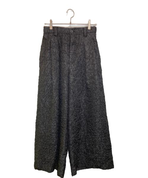 MAISON SPECIAL（メゾンスペシャル）MAISON SPECIAL (メゾンスペシャル) Prime-Wide Baggy Pants ブラックの古着・服飾アイテム