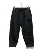 THE NORTHFACE PURPLELABELザ・ノースフェイス パープルレーベル）の古着「Stretch Twill Wide Tapered Pants」｜ブラック