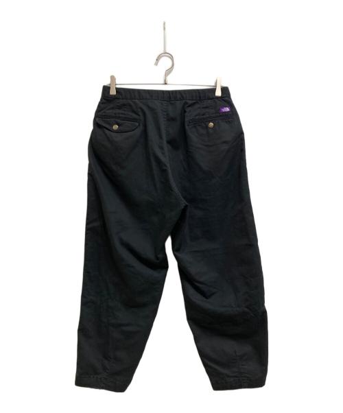 THE NORTHFACE PURPLELABEL（ザ・ノースフェイス パープルレーベル）THE NORTHFACE PURPLELABEL (ザ・ノースフェイス パープルレーベル) Stretch Twill Wide Tapered Pants ブラック サイズ:32の古着・服飾アイテム