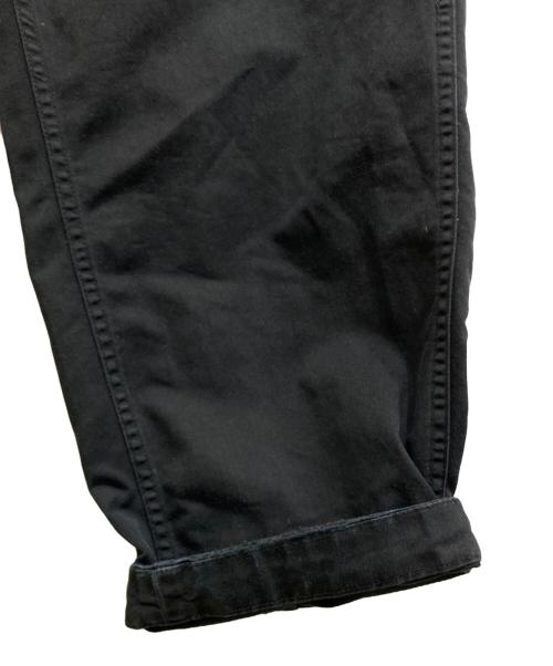 THE NORTHFACE PURPLELABEL（ザ・ノースフェイス パープルレーベル）THE NORTHFACE PURPLELABEL (ザ・ノースフェイス パープルレーベル) Stretch Twill Wide Tapered Pants ブラック サイズ:32の古着・服飾アイテム