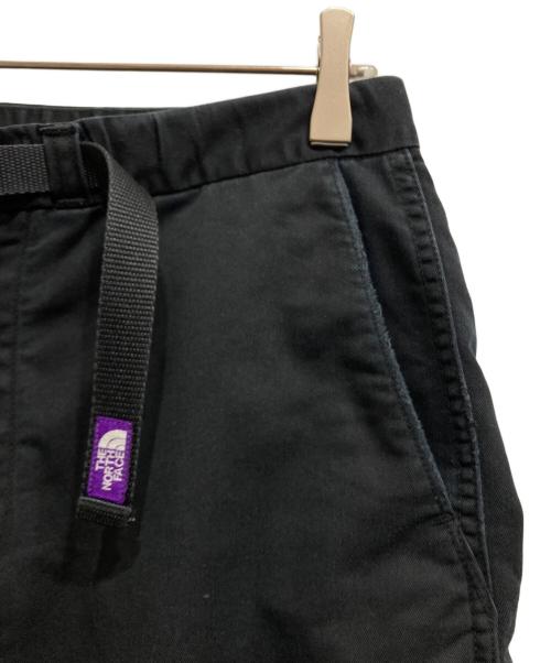 THE NORTHFACE PURPLELABEL（ザ・ノースフェイス パープルレーベル）THE NORTHFACE PURPLELABEL (ザ・ノースフェイス パープルレーベル) Stretch Twill Wide Tapered Pants ブラック サイズ:32の古着・服飾アイテム