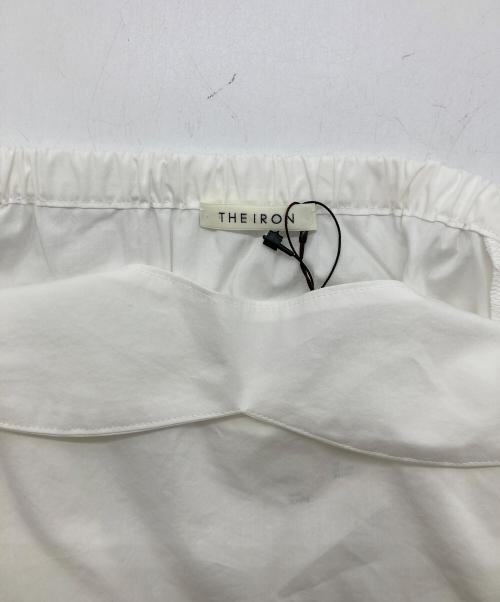 THE IRON（アイロン）THE IRON (アイロン) ソリッドバルーンブラウス ホワイト サイズ:Sの古着・服飾アイテム