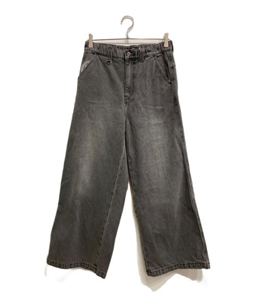 genzai（ゲンザイ）genzai (ゲンザイ) Chain baggy Denim Pants グレー サイズ:Mの古着・服飾アイテム