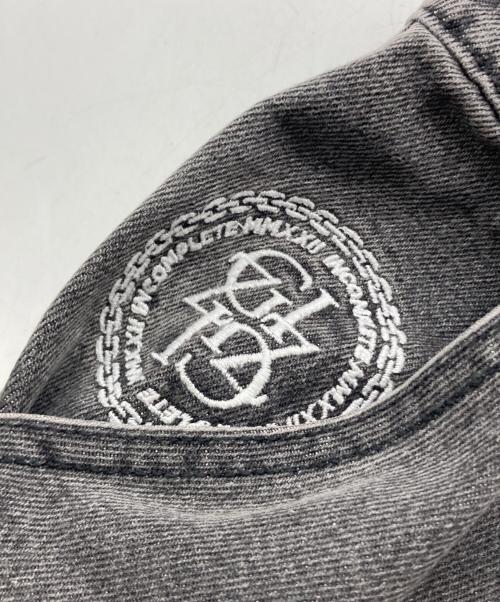 genzai（ゲンザイ）genzai (ゲンザイ) Chain baggy Denim Pants グレー サイズ:Mの古着・服飾アイテム