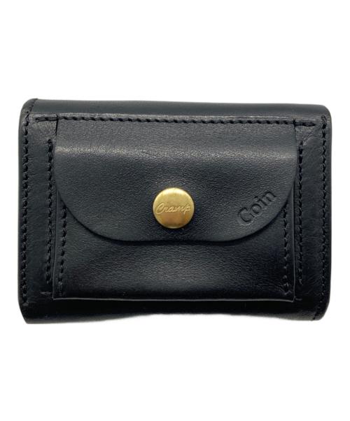 池之端銀革店（イケノハタギンカワテン）池之端銀革店 (イケノハタギンカワテン) コンパクトウォレット ブラックの古着・服飾アイテム