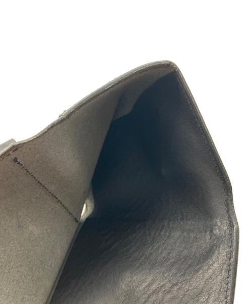 池之端銀革店（イケノハタギンカワテン）池之端銀革店 (イケノハタギンカワテン) コンパクトウォレット ブラックの古着・服飾アイテム