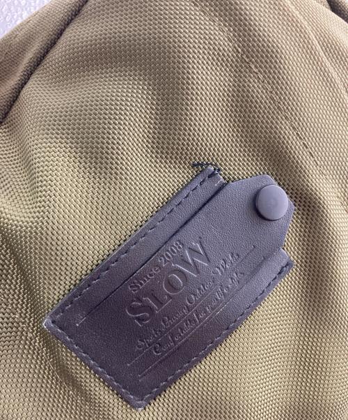 SLOW（スロウ）SLOW (スロウ) バックパック オリーブの古着・服飾アイテム