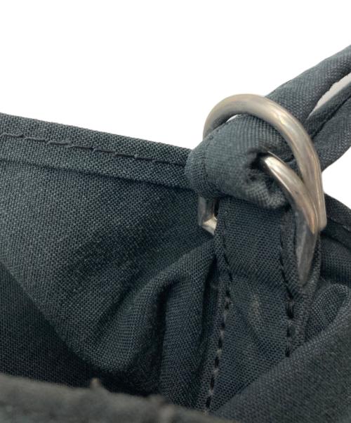 Acne studios（アクネ ストゥディオス）ACNE STUDIOS (アクネ ストゥディオス) ペイパリーナイロントートバッグ ブラックの古着・服飾アイテム