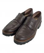 MARGARET HOWELL ideaマーガレット ハウエル アイディア）の古着「ローファー」｜ブラウン