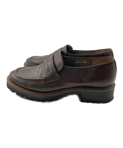 MARGARET HOWELL idea（マーガレット ハウエル アイディア）MARGARET HOWELL idea (マーガレット ハウエル アイディア) ローファー ブラウン サイズ:23 1/2の古着・服飾アイテム