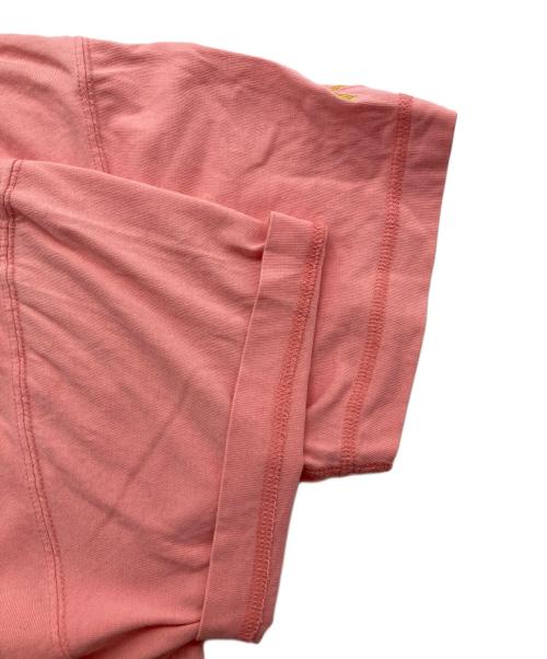 EVISU（エヴィス）EVISU (エヴィス) カモメプリントTシャツ ピンク サイズ:42の古着・服飾アイテム