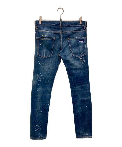 DSQUARED2（ディースクエアード）DSQUARED2 (ディースクエアード) デニムパンツ インディゴ サイズ:46の古着・服飾アイテム