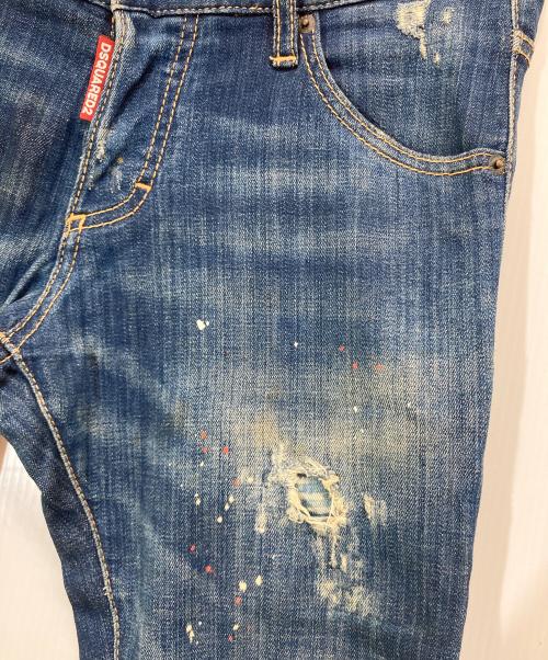 DSQUARED2（ディースクエアード）DSQUARED2 (ディースクエアード) デニムパンツ インディゴ サイズ:46の古着・服飾アイテム