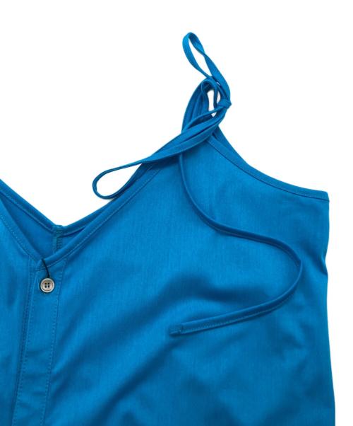 MACPHEE（マカフィー）MACPHEE (マカフィー) ライトトリコット キャミソールワンピース ブルー サイズ:36の古着・服飾アイテム