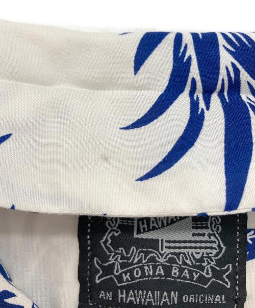 KONA BAY（コナベイ）KONA BAY (コナベイ) シャツ ホワイト×ブルー サイズ:XSの古着・服飾アイテム