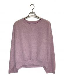 Noble（ノーブル）の古着「スポンジシアーニットプルオーバー2」｜ピンク