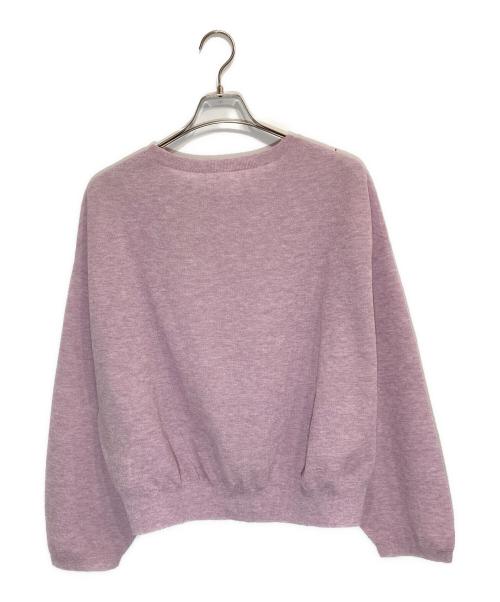 Noble（ノーブル）Noble (ノーブル) スポンジシアーニットプルオーバー2 ピンク サイズ:-の古着・服飾アイテム