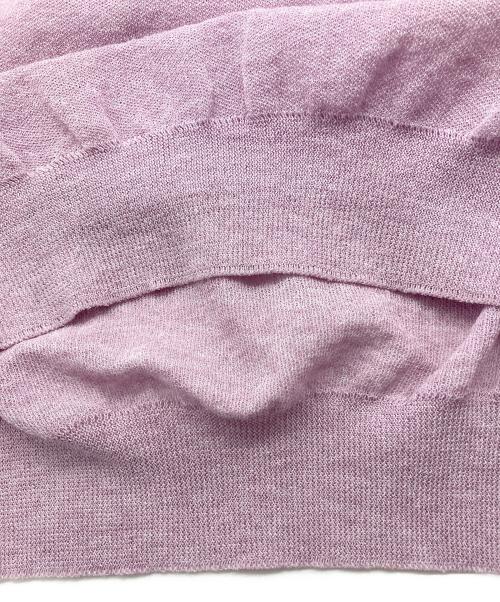 Noble（ノーブル）Noble (ノーブル) スポンジシアーニットプルオーバー2 ピンク サイズ:-の古着・服飾アイテム