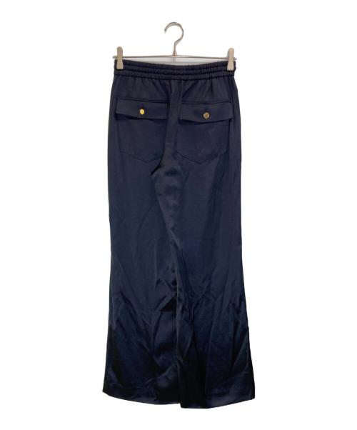 Couture d'adam（クチュールドアダム）COUTURE D'ADAM (クチュールドアダム) Satin Marine Trousers ネイビー サイズ:36の古着・服飾アイテム