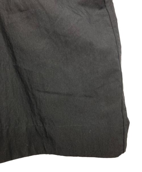 ebure（エブール）EBURE (エブール) イージーコットン ショート丈ギャザージャケット ブラック サイズ:38の古着・服飾アイテム