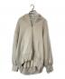 Americana（アメリカーナ）の古着「WIDE FULLZIP HOODIE」｜アイボリー