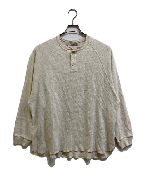 REMI RELIEF（レミレリーフ）REMI RELIEF (レミレリーフ) HENLEYLONG SLEEVET-SHIRT アイボリー サイズ:Mの古着・服飾アイテム