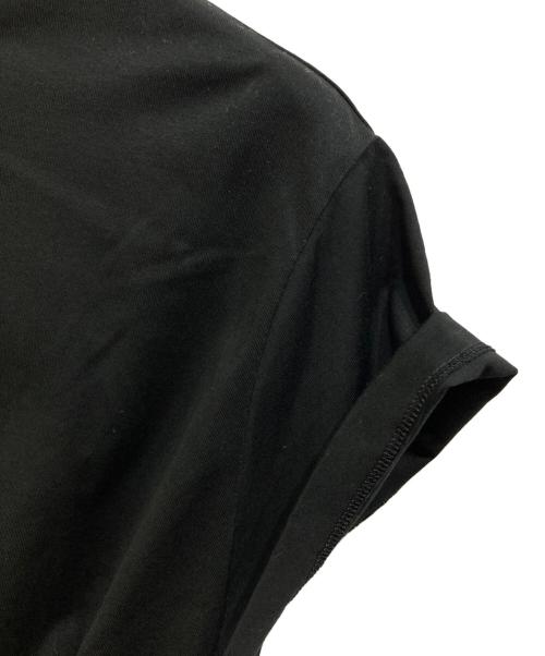 ebure（エブール）EBURE (エブール) クリアギザコットン カットソー ブラック サイズ:38の古着・服飾アイテム