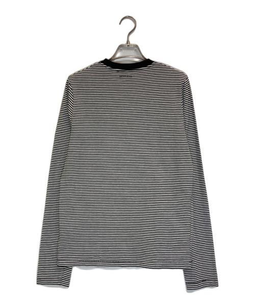 ANINE BING（アニン ビン）ANINE BING (アニン ビン) ボーダーカットソー ホワイト×ブラック サイズ:XSの古着・服飾アイテム