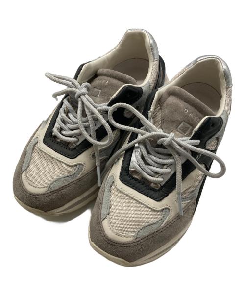 D.A.T.E.（デイト）D.A.T.E. (デイト) 神山まりあ (カミヤマ マリア) 【FUGA】限定スニーカー グレー サイズ:22cmの古着・服飾アイテム