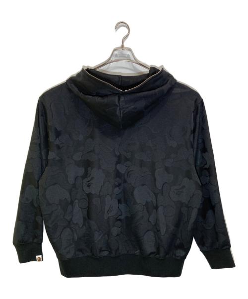 A BATHING APE（ア ベイシング エイプ）A BATHING APE (ア ベイシング エイプ) ロゴプレート パーカー ブラック サイズ:Mの古着・服飾アイテム