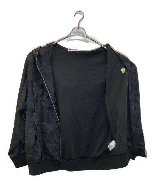 A BATHING APE（ア ベイシング エイプ）A BATHING APE (ア ベイシング エイプ) ロゴプレート パーカー ブラック サイズ:Mの古着・服飾アイテム