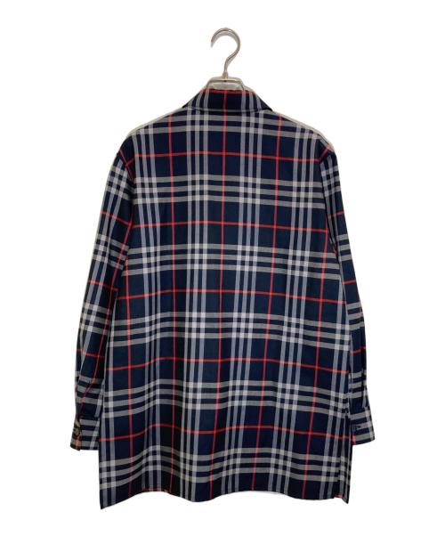 Burberry's（バーバリーズ）Burberry's (バーバリーズ) ノヴァチェックセットアップ ネイビー サイズ:SIZE 7/スカート:9の古着・服飾アイテム