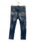 DSQUARED2 (ディースクエアード) Tidy Biker Jean インディゴ サイズ:44：12000円