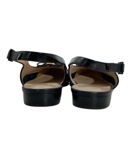 Salvatore Ferragamo（サルヴァトーレ フェラガモ）Salvatore Ferragamo (サルヴァトーレ フェラガモ) ヴァラリボンパンプス ブラック サイズ:7Cの古着・服飾アイテム