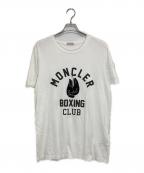 MONCLERモンクレール）の古着「BOXING CLUB SS TSHIRT」｜ホワイト