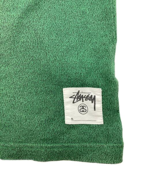 stussy（ステューシー）stussy (ステューシー) フットボールTシャツ グリーン サイズ:Sの古着・服飾アイテム