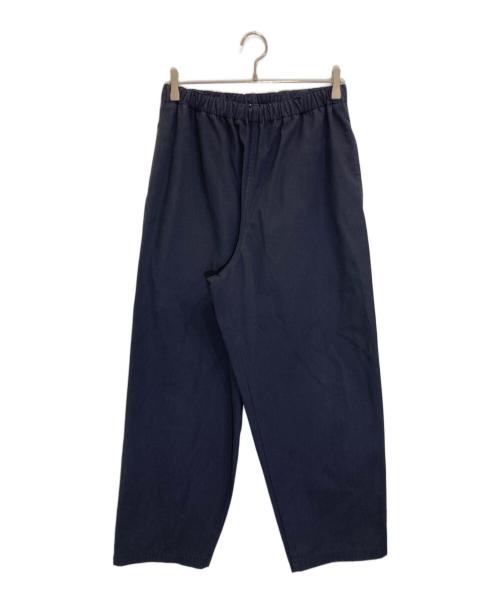 Y（ワイ）Y (ワイ) RECYCLE POLYESTER TWILL TAPERED EASY TR ネイビー サイズ:1の古着・服飾アイテム