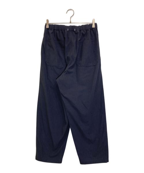 Y（ワイ）Y (ワイ) RECYCLE POLYESTER TWILL TAPERED EASY TR ネイビー サイズ:1の古着・服飾アイテム