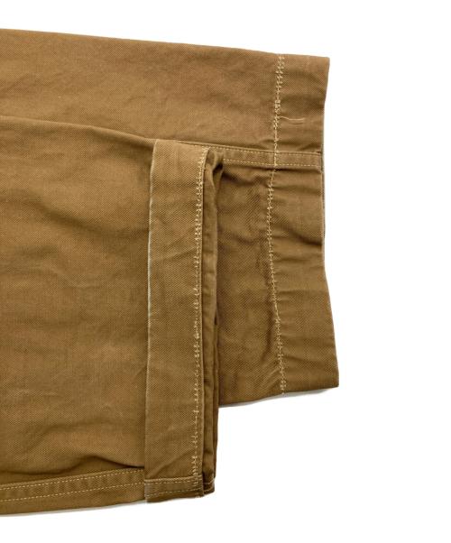 COMOLI（コモリ）COMOLI (コモリ) ベルテッドチノパンツ キャメル サイズ:1の古着・服飾アイテム