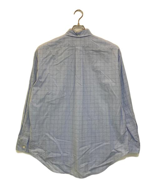 Graphpaper（グラフペーパー）Graphpaper (グラフペーパー) Thomas Mason L/S B.D Box Shirt ブルー サイズ:1の古着・服飾アイテム