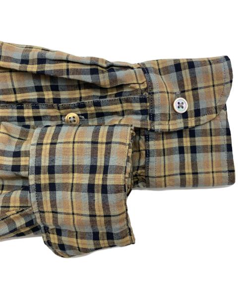 KAPTAIN SUNSHINE（キャプテンサンシャイン）KAPTAIN SUNSHINE (キャプテンサンシャイン) Open Collar L/S Shirt ブラウン サイズ:38の古着・服飾アイテム